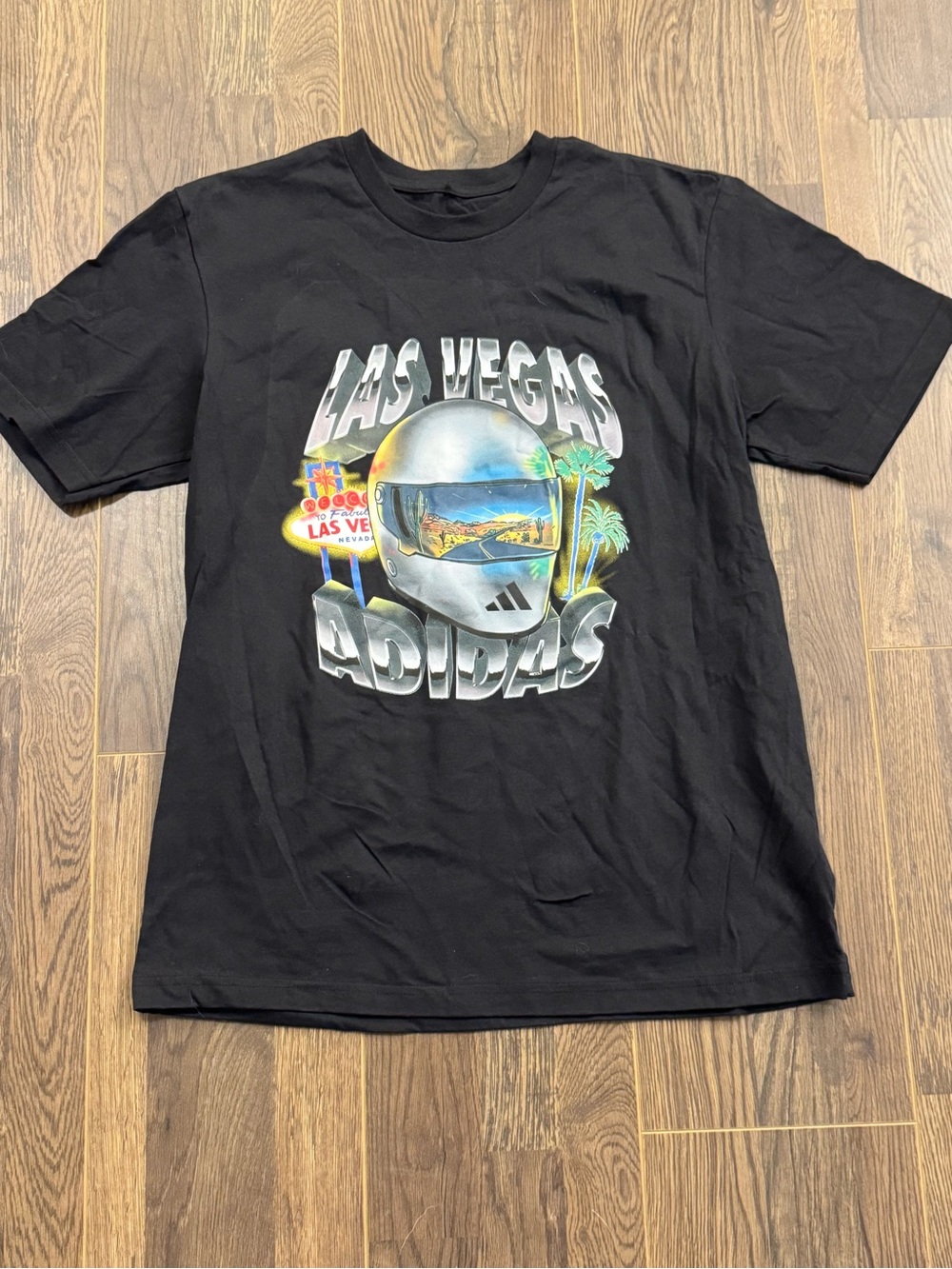 Adidas Las Vegas Visor Motorsport Graphic T-Shirt